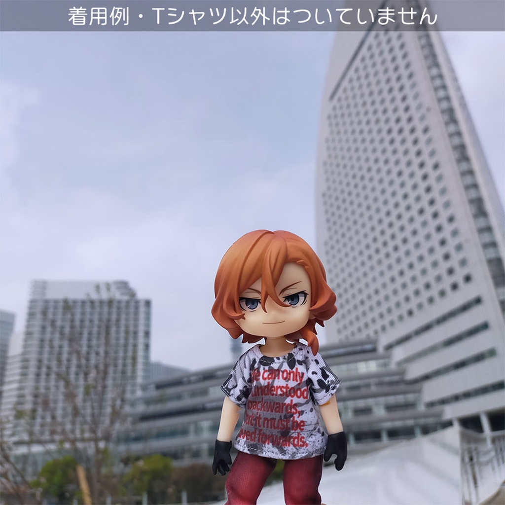 【受注】オビツ11、NDどーるサイズ「名言Tシャツ」