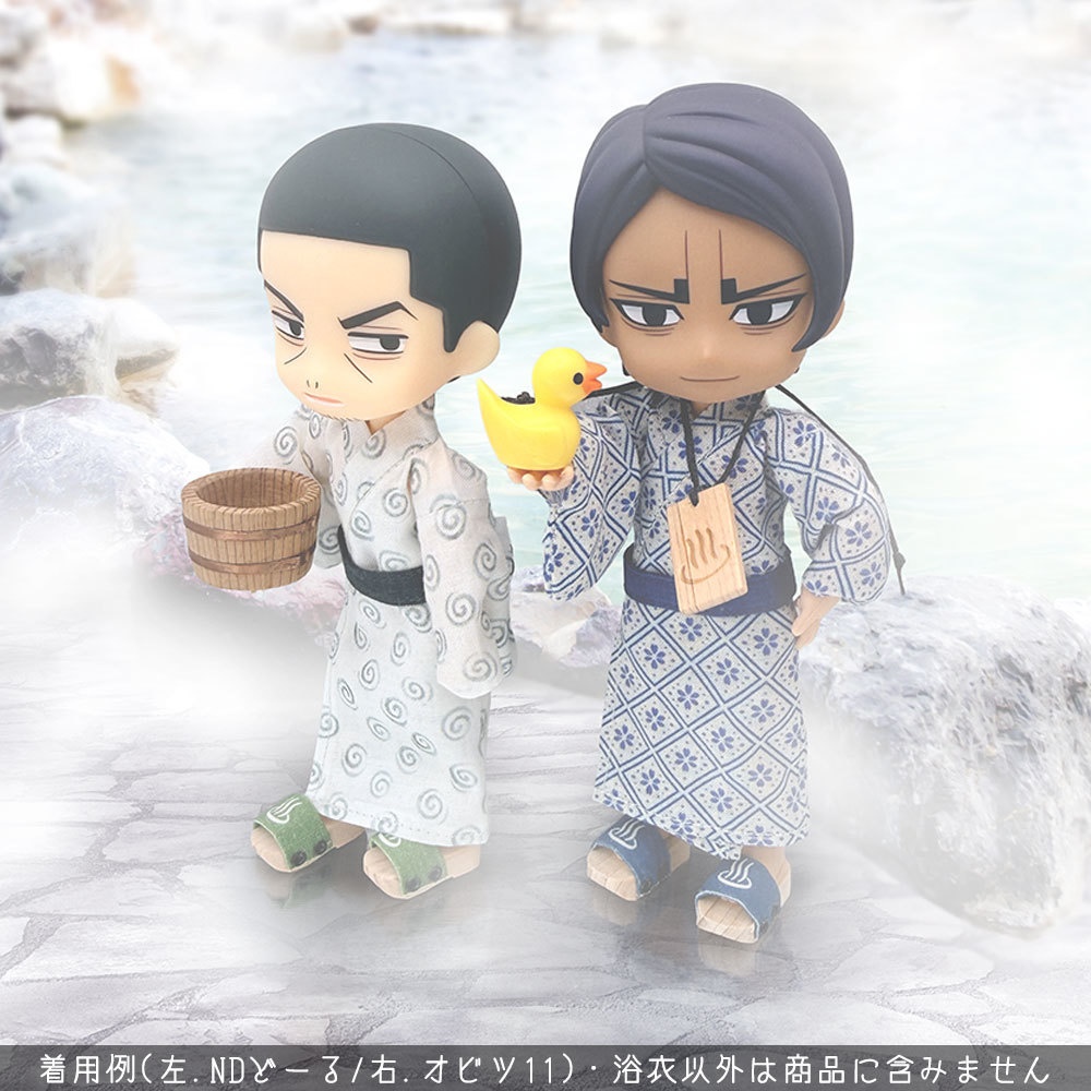 【受注制作】オビツ11、NDサイズ【温泉旅館風浴衣-2026】