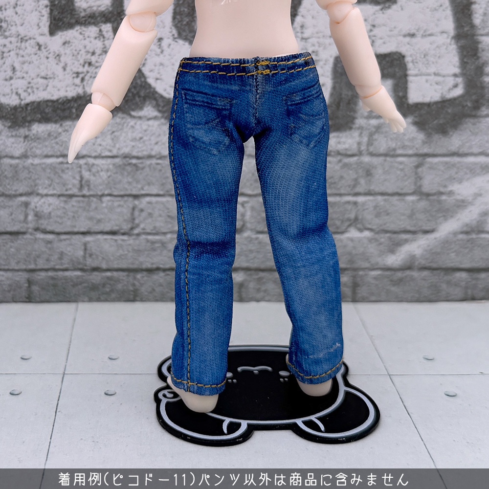 【即納】ピコドー10,11サイズ、なんちゃってデニム