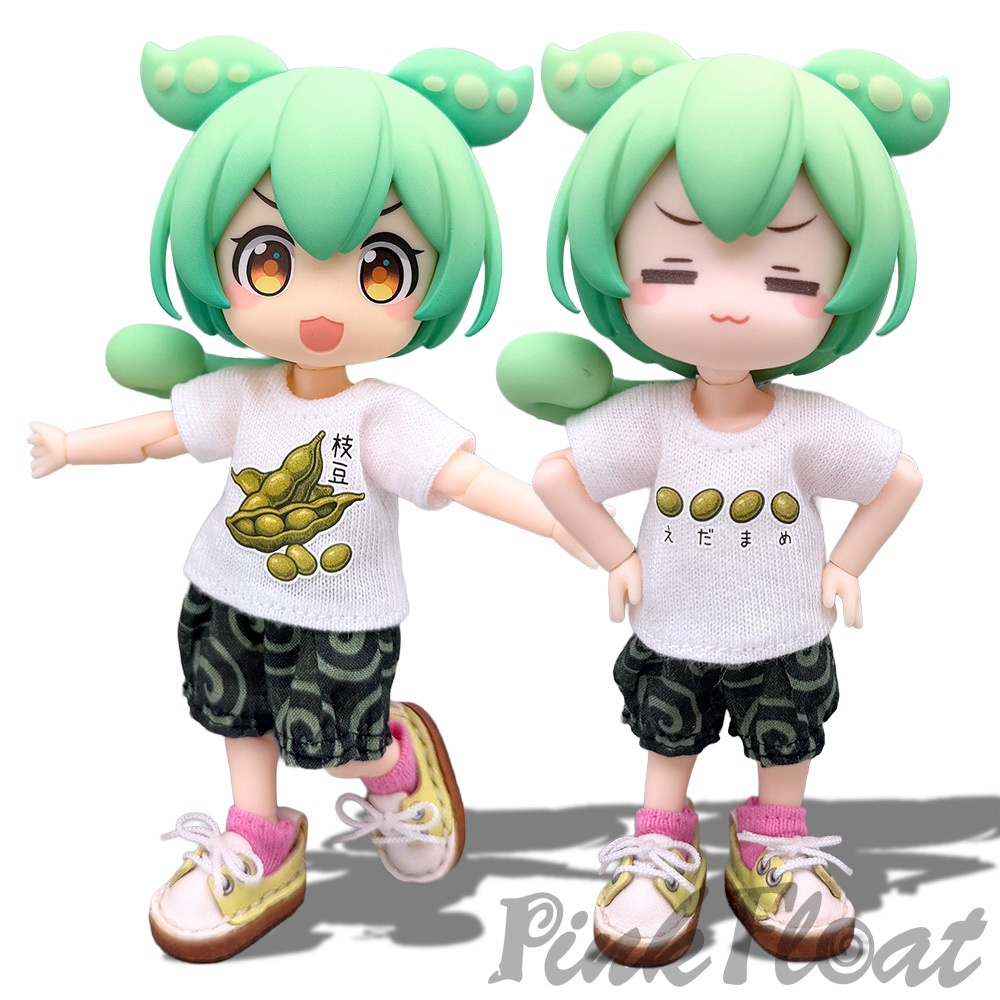 【受注制作】OB11/NDサイズ「ずんだもん専用？枝豆Tシャツ」