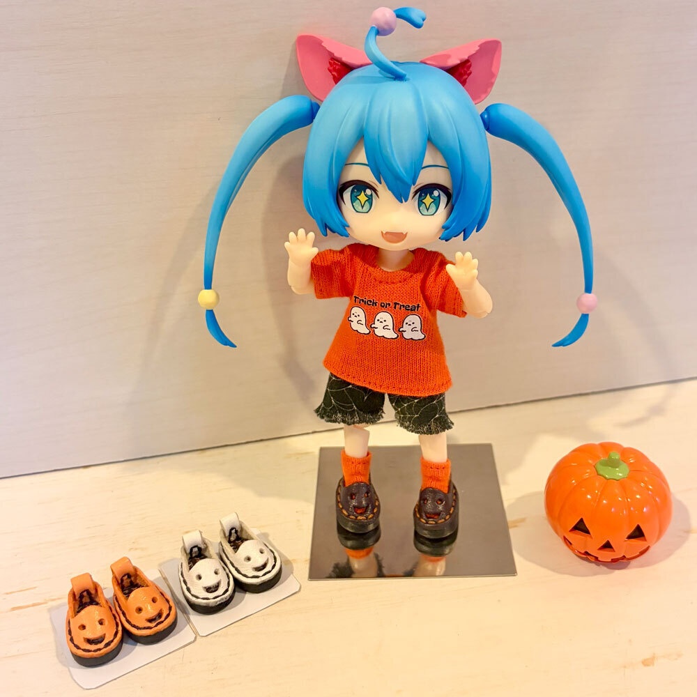 【受注】OB11/NDサイズ・マグネット内蔵-ハロウィンカラーシューズ