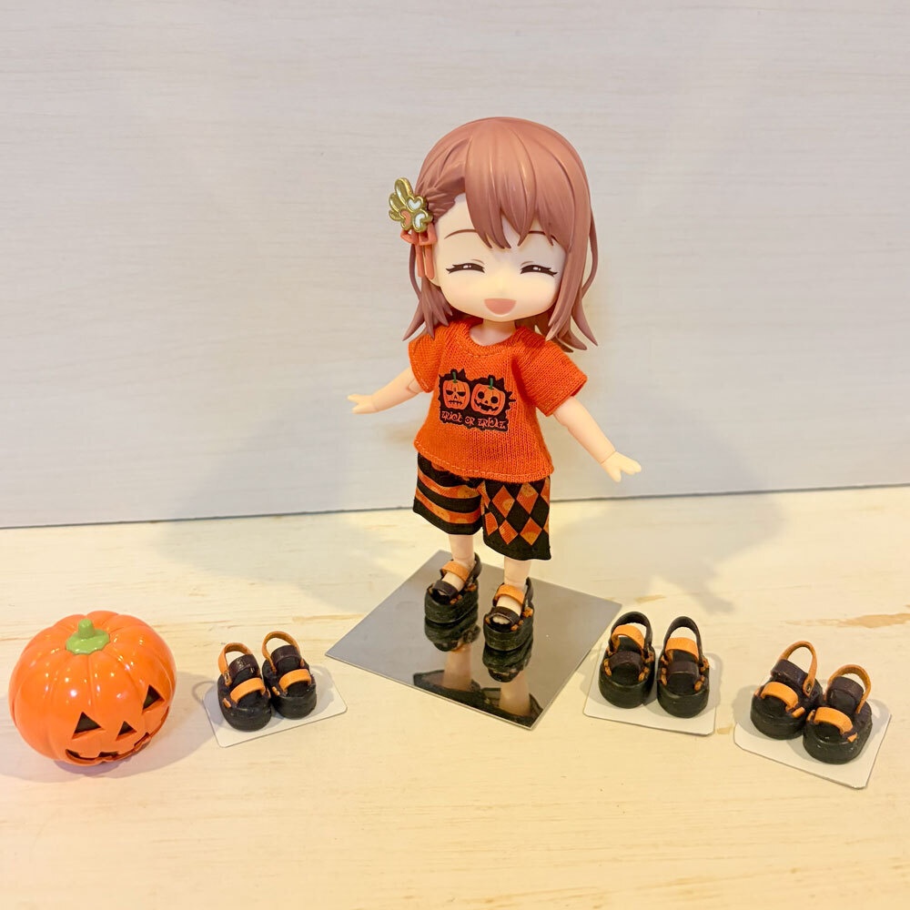 【受注】OB11/NDサイズ・マグネット内蔵-ハロウィンカラーシューズ