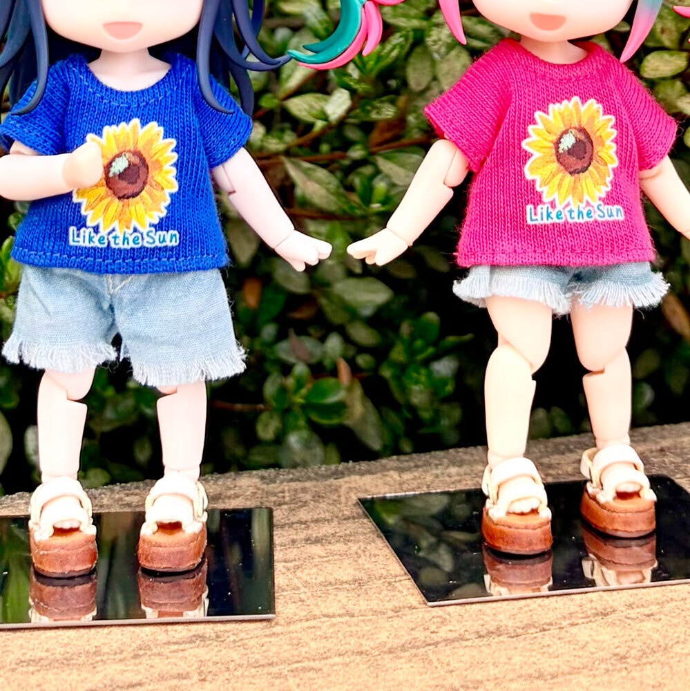 【即納】OB11/NDサイズのプリントTシャツ【ひまわり】