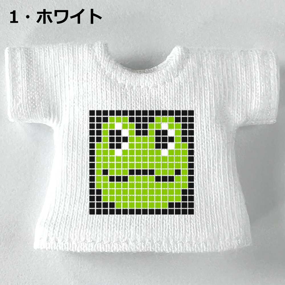 【受注制作】OB11/NDサイズ「ドットカエルVer.2」Tシャツ