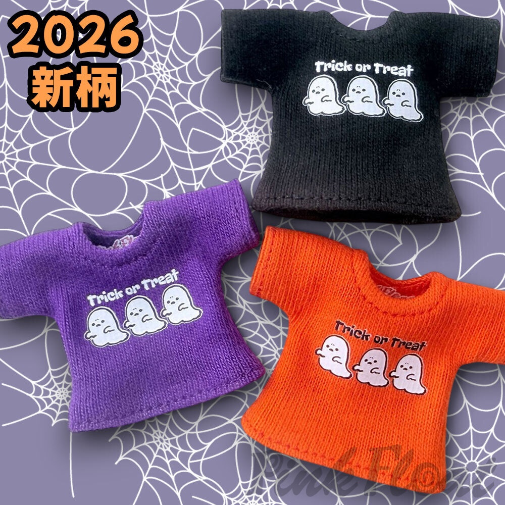 【受注】ハロウィンTシャツ2026 新柄-オバケ