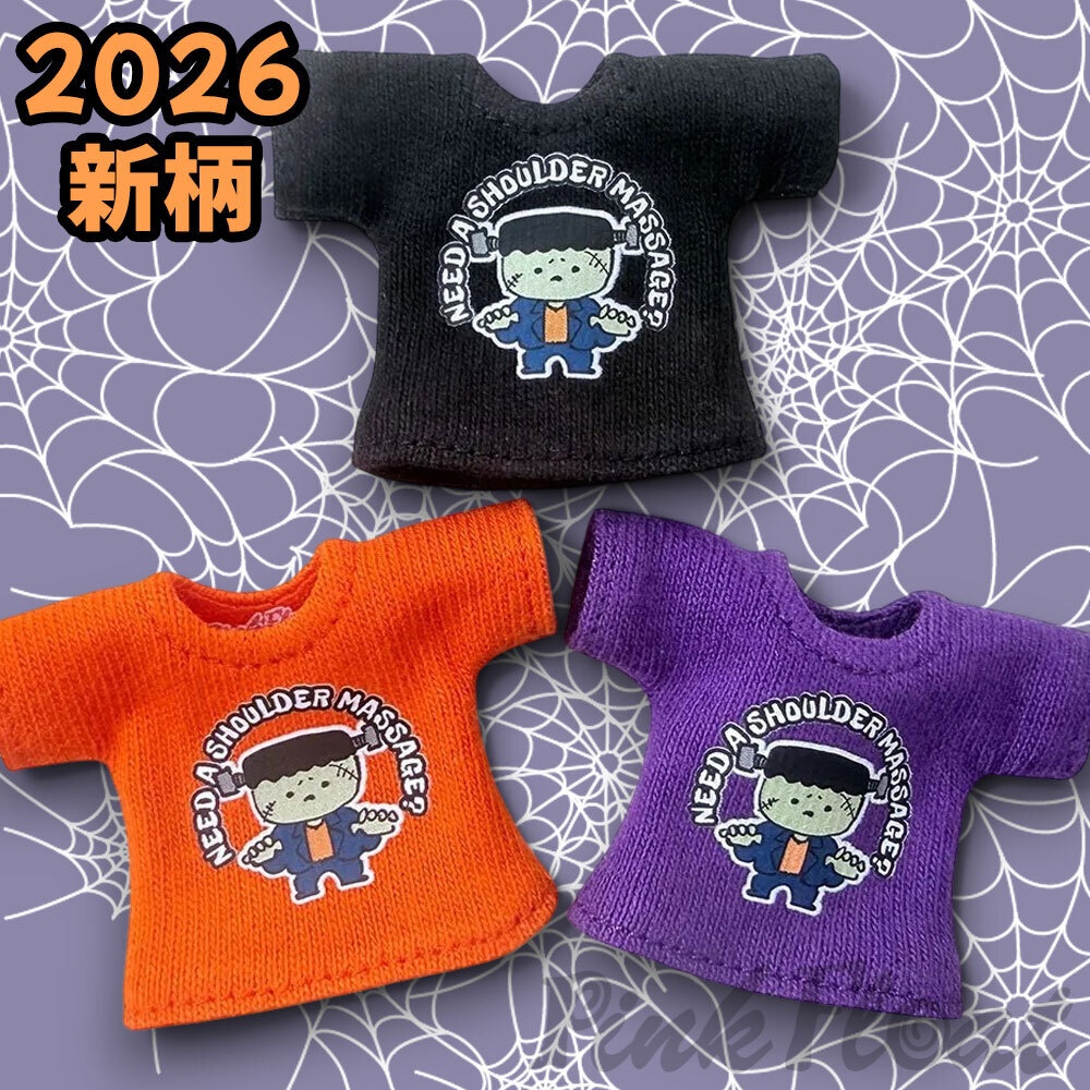 【受注】ハロウィンTシャツ2026 新柄-フランケン
