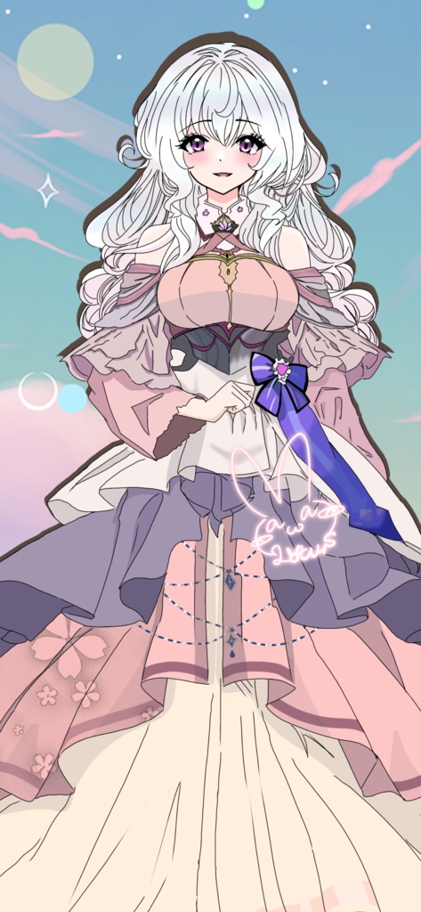 iPhone待ち受け【誕生日初期立ち絵】