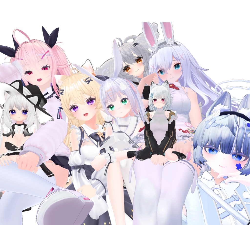 【複数アバター対応】 EYE TEXTURE