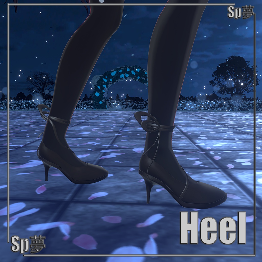 Heel for 8 avatar(Manuka,DAMI,Kikyo,Lasyusha,Lime,moe,Shinra,Selestia)