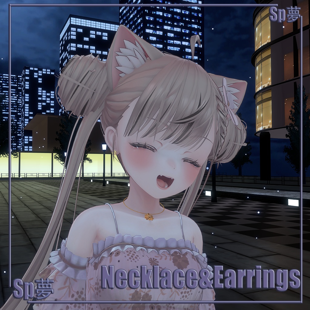 Necklace & earring & ring for manuka