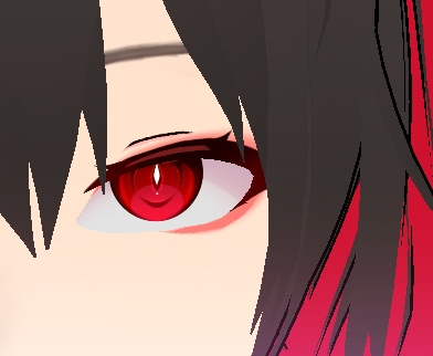 [ Red Eye Pack ] [ Iris, Sclera, Lid, Eyeline, Makeup ]