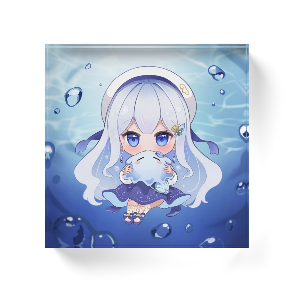 アクリルブロック(深海) 【雪羽】