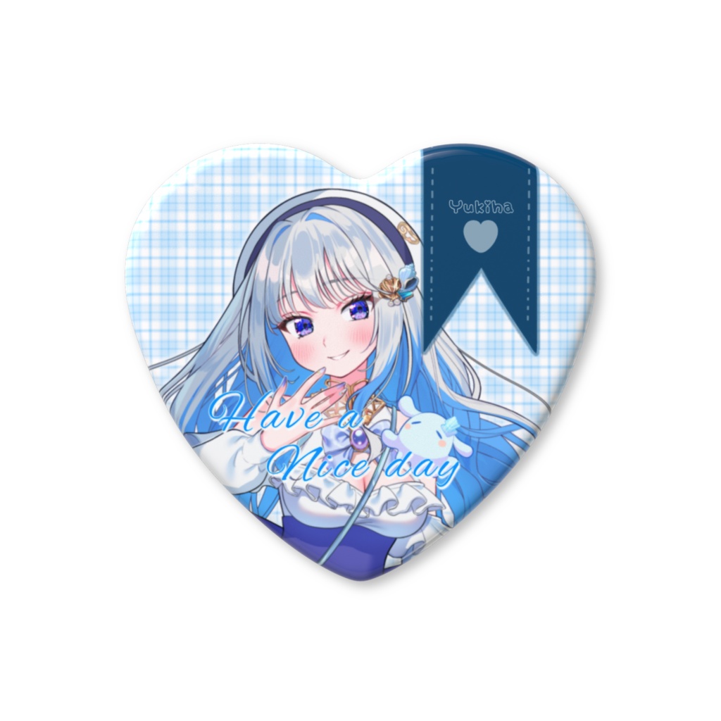 ハート缶バッジ 2026 第1弾【雪羽】