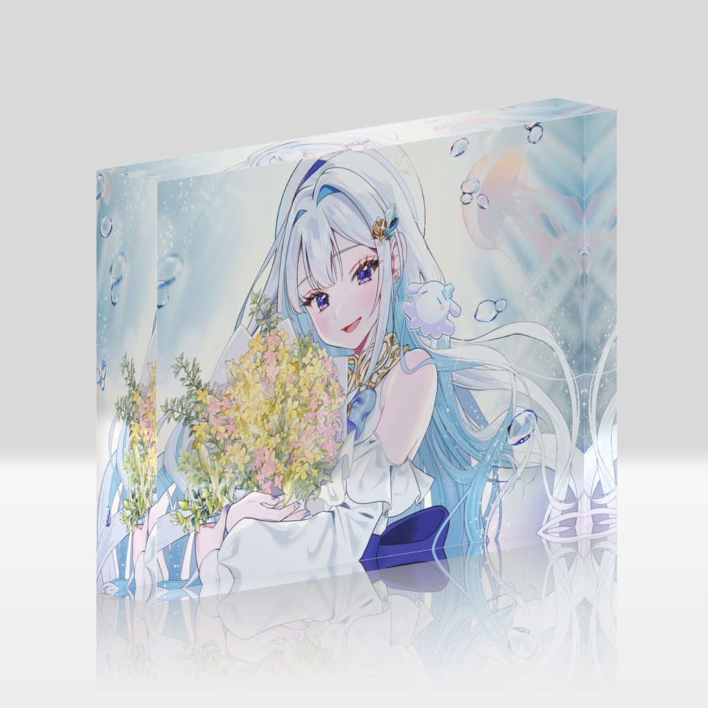 アクリルブロック(1周年記念) 【雪羽】