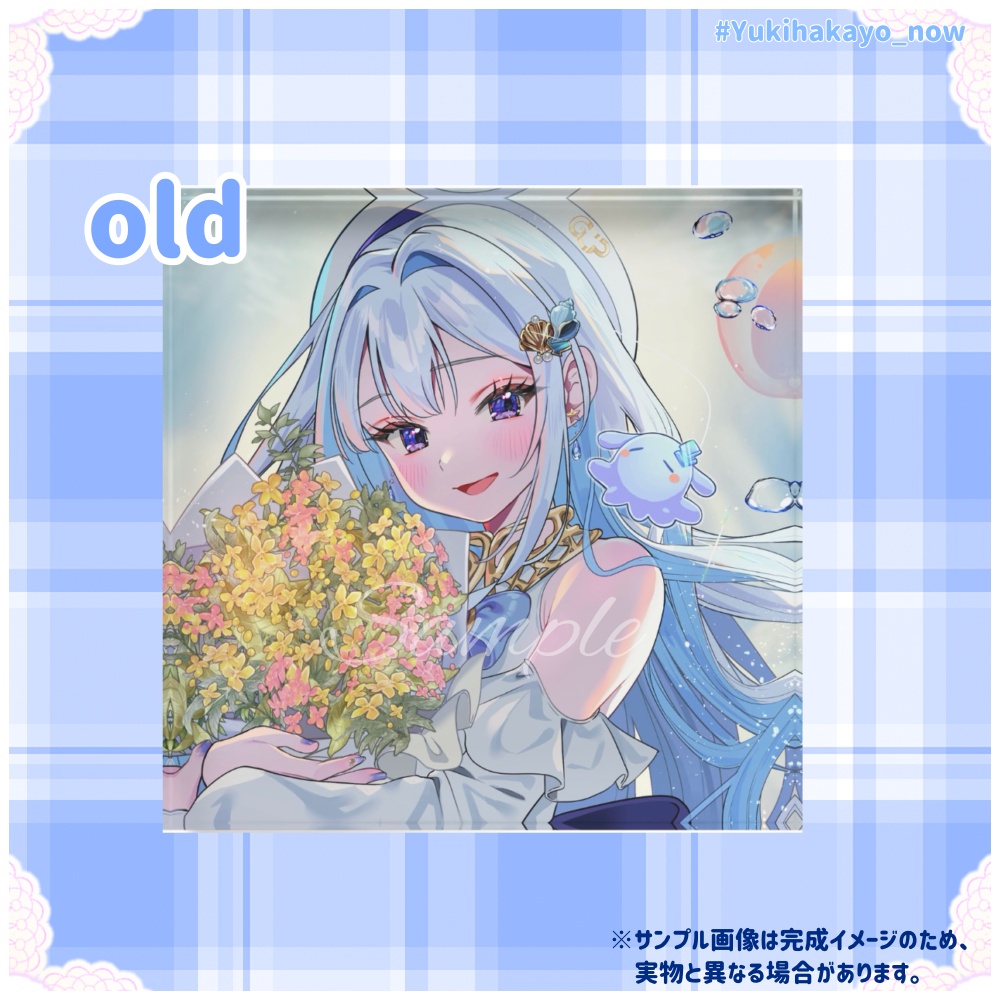 アクリルブロック【雪羽1周年記念グッズ】