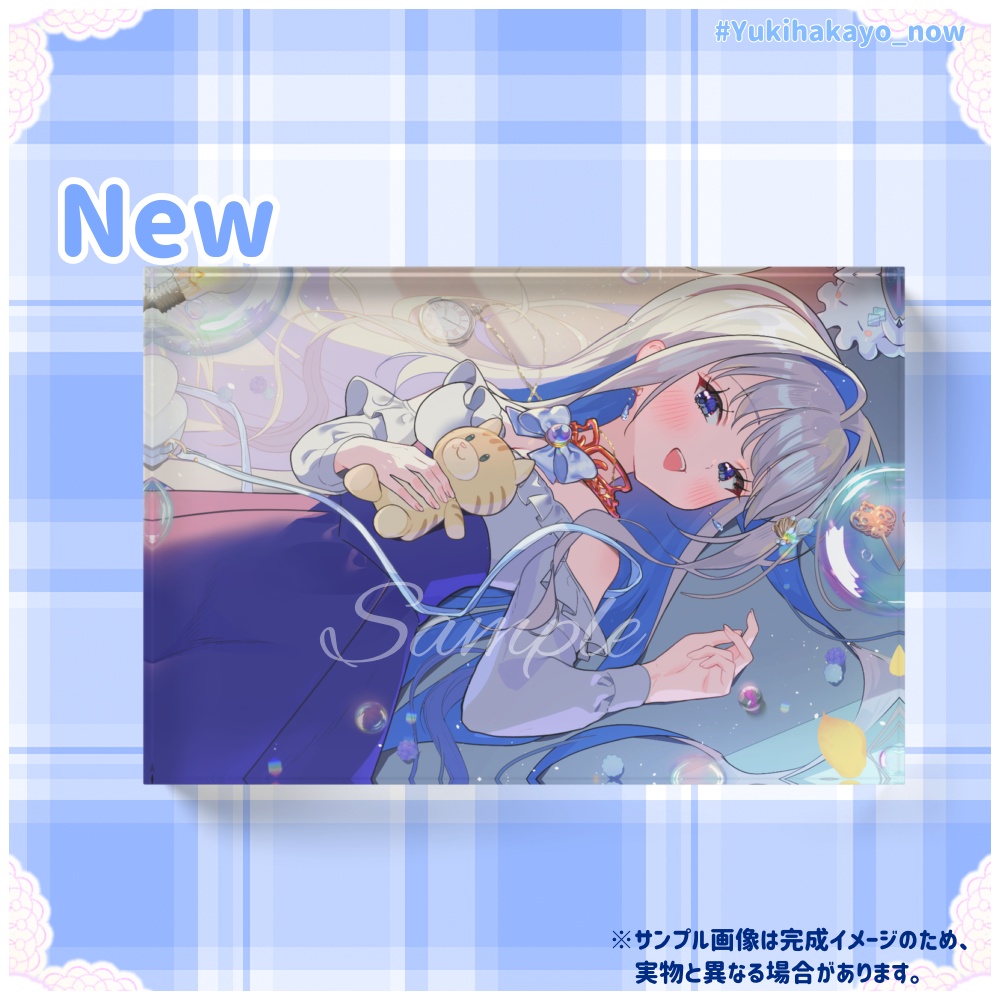 アクリルブロック【雪羽1周年記念グッズ】