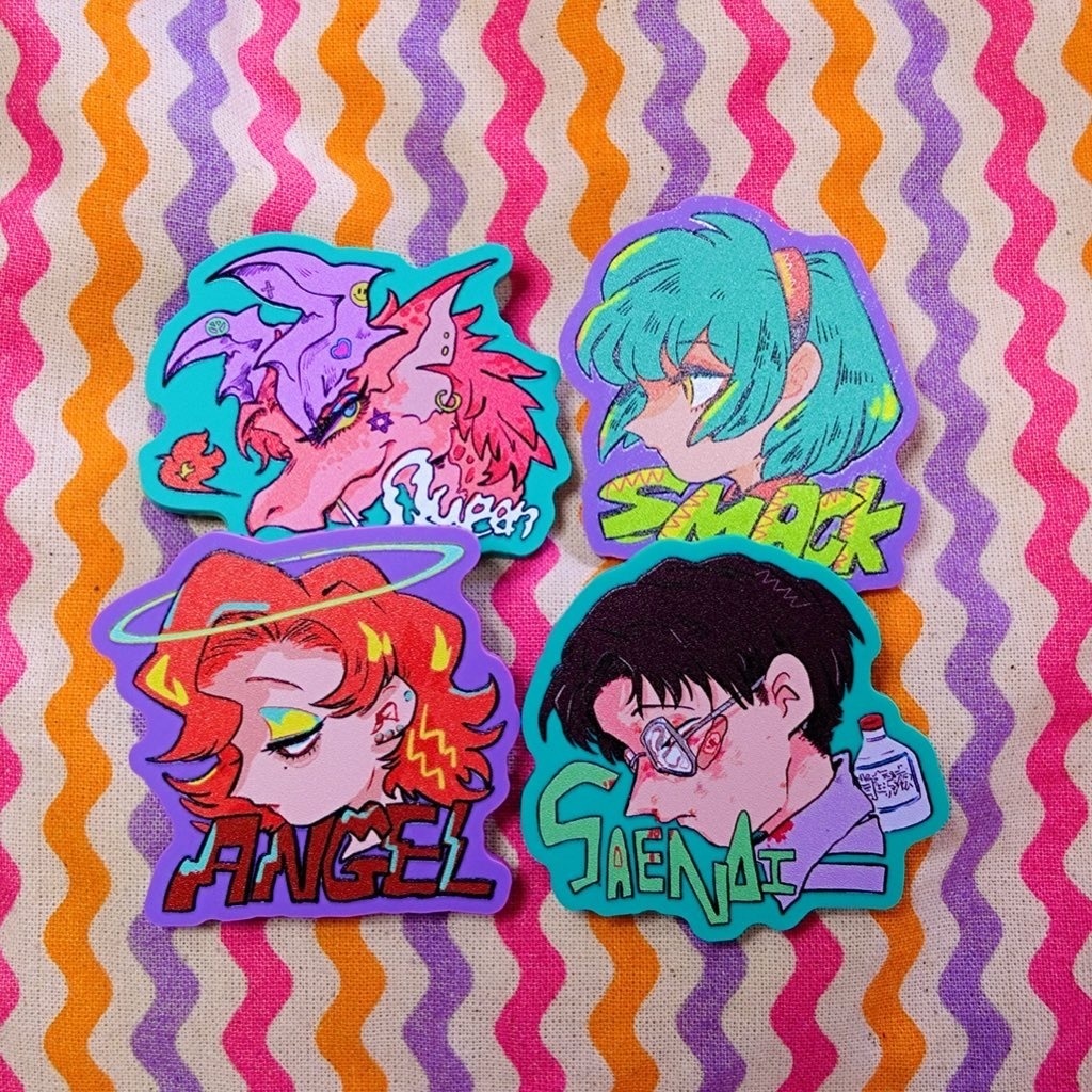 アクリルバッヂ