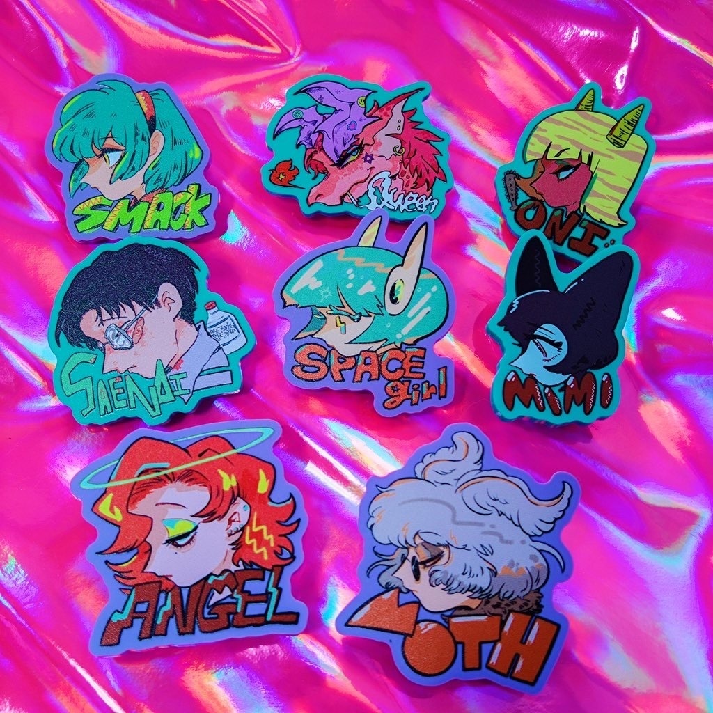 アクリルバッヂ