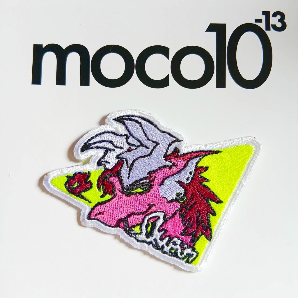 mocoさんコラボアイロンワッペン