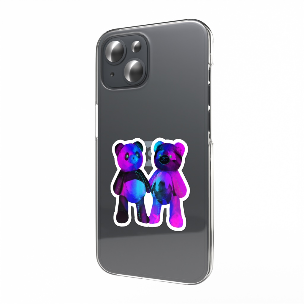 キチクマ・スマホステッカー