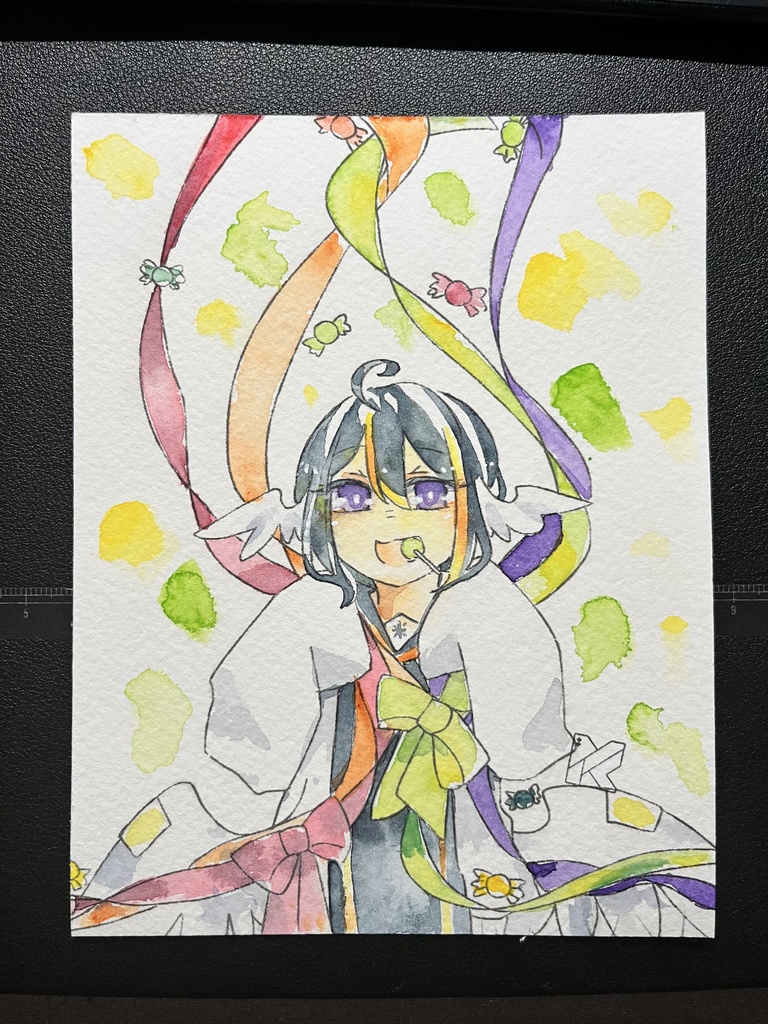 水彩原画 レーリ