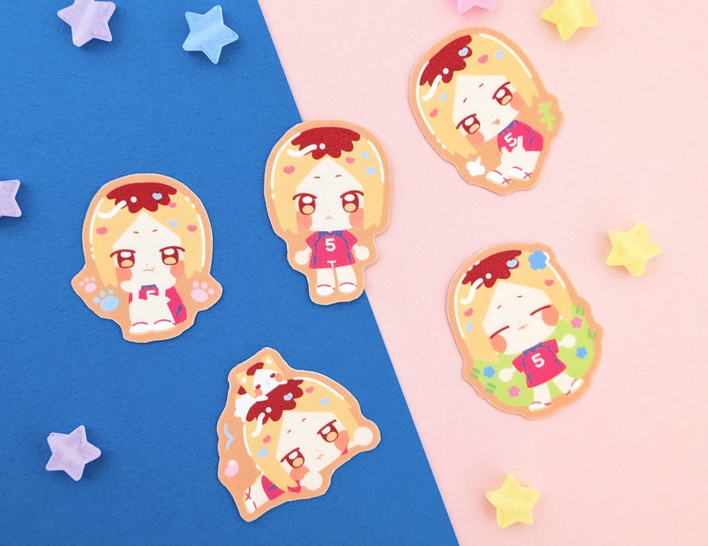 アイシングクッキー風ステッカー