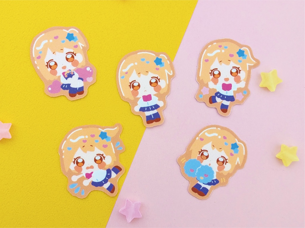アイシングクッキー風ステッカー