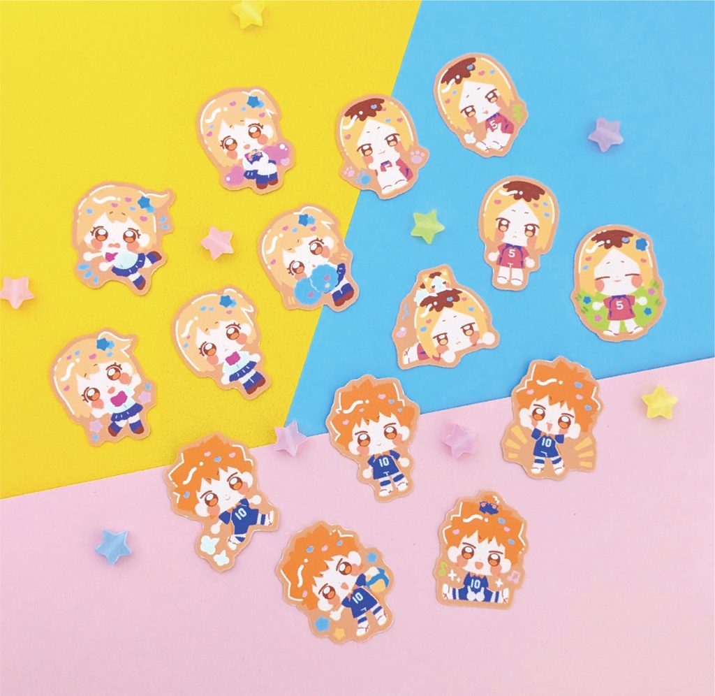 アイシングクッキー風ステッカー