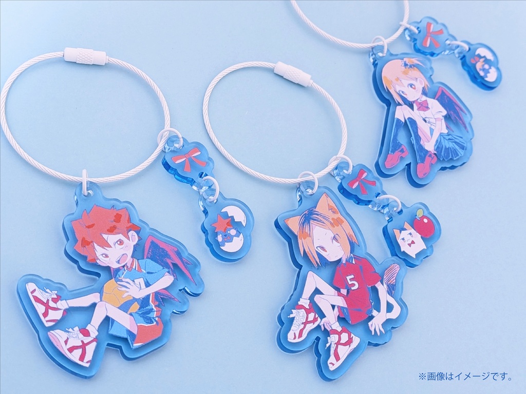 アクリルキーホルダー