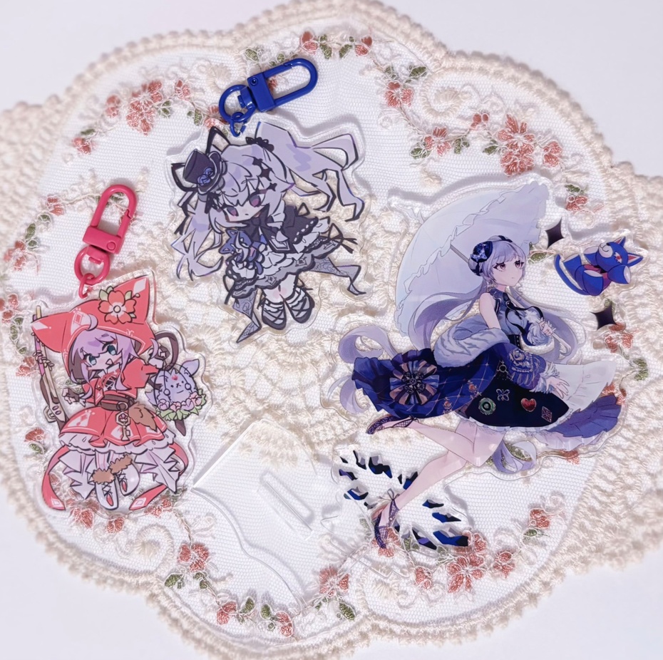 アクリルキーホルダー