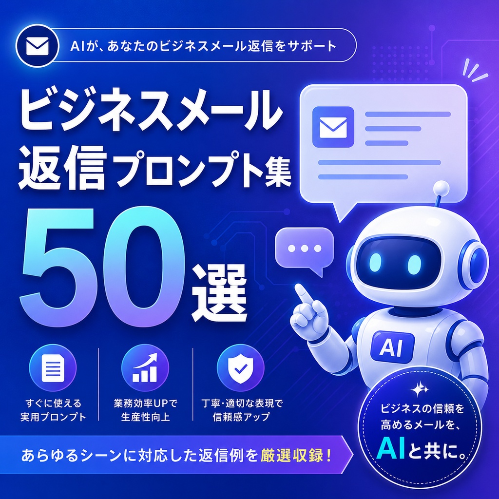 ビジネスメール返信プロンプト集50選