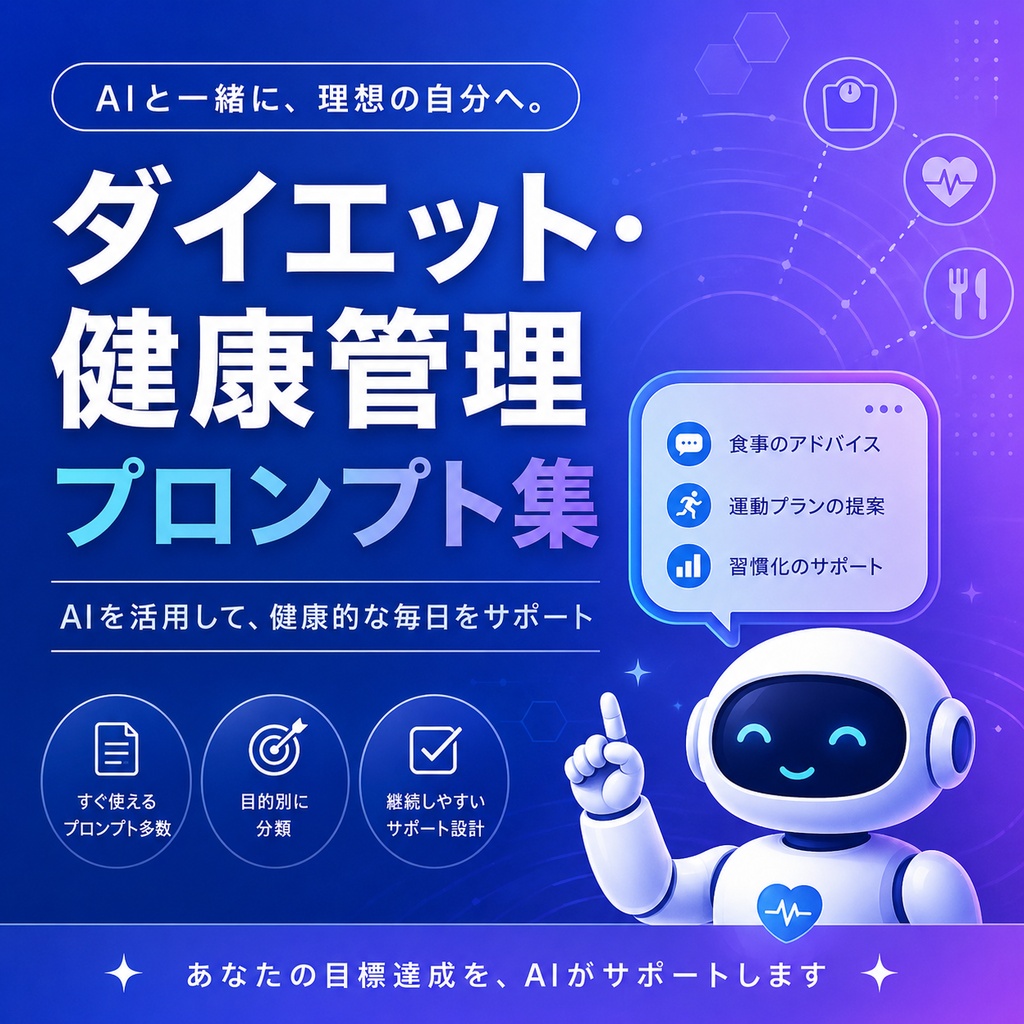ダイエット・健康管理プロンプト集