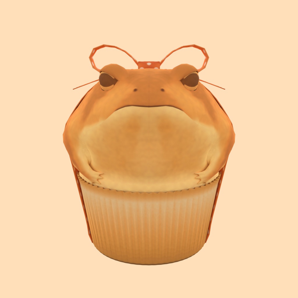 フクラガエルのフクフクマフィン