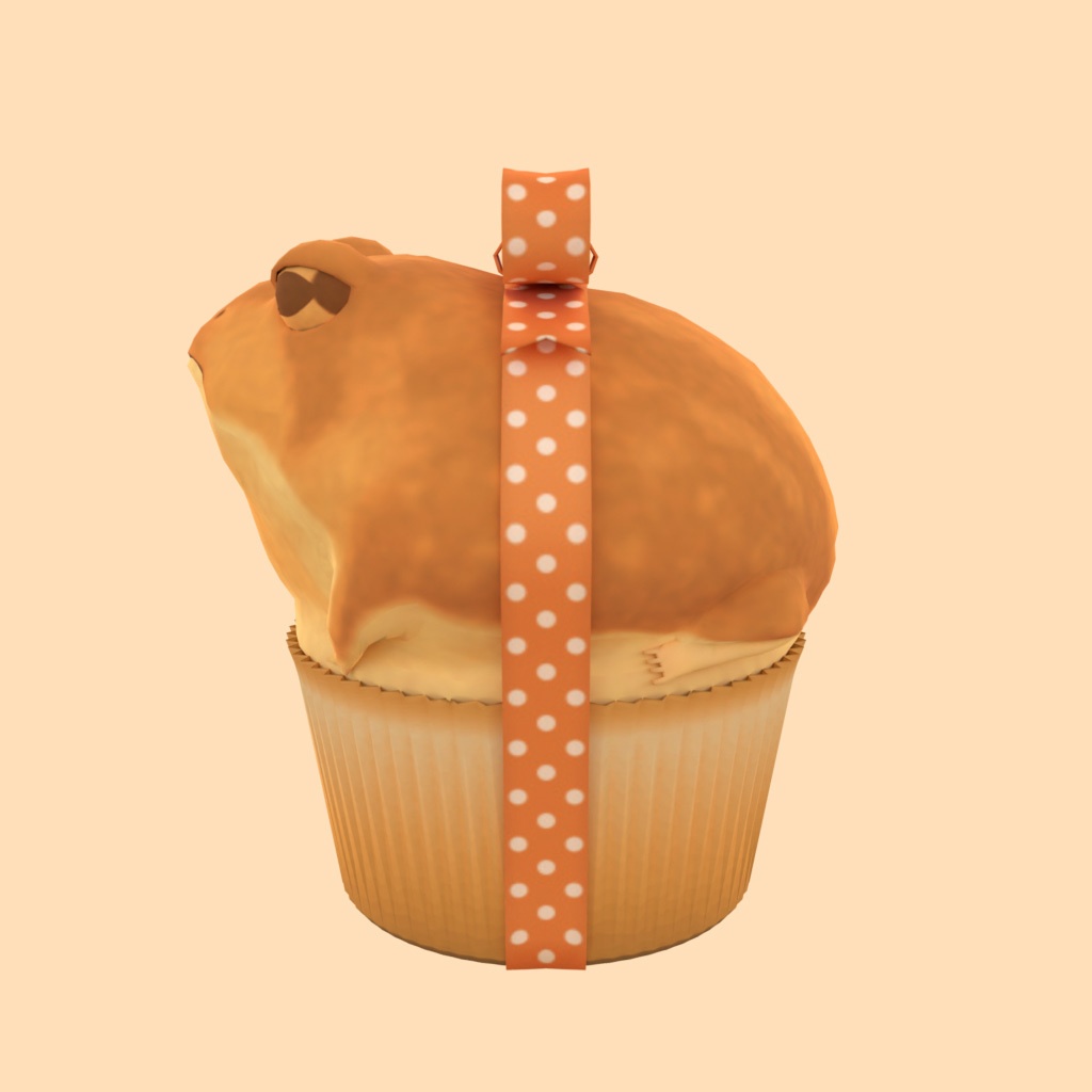 フクラガエルのフクフクマフィン