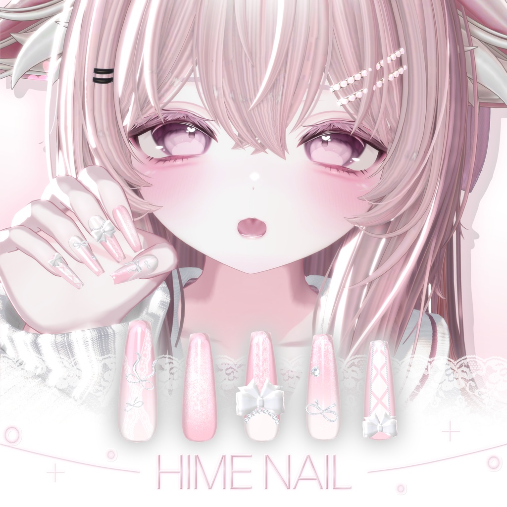 【10avartar】HIME NAIL🎀