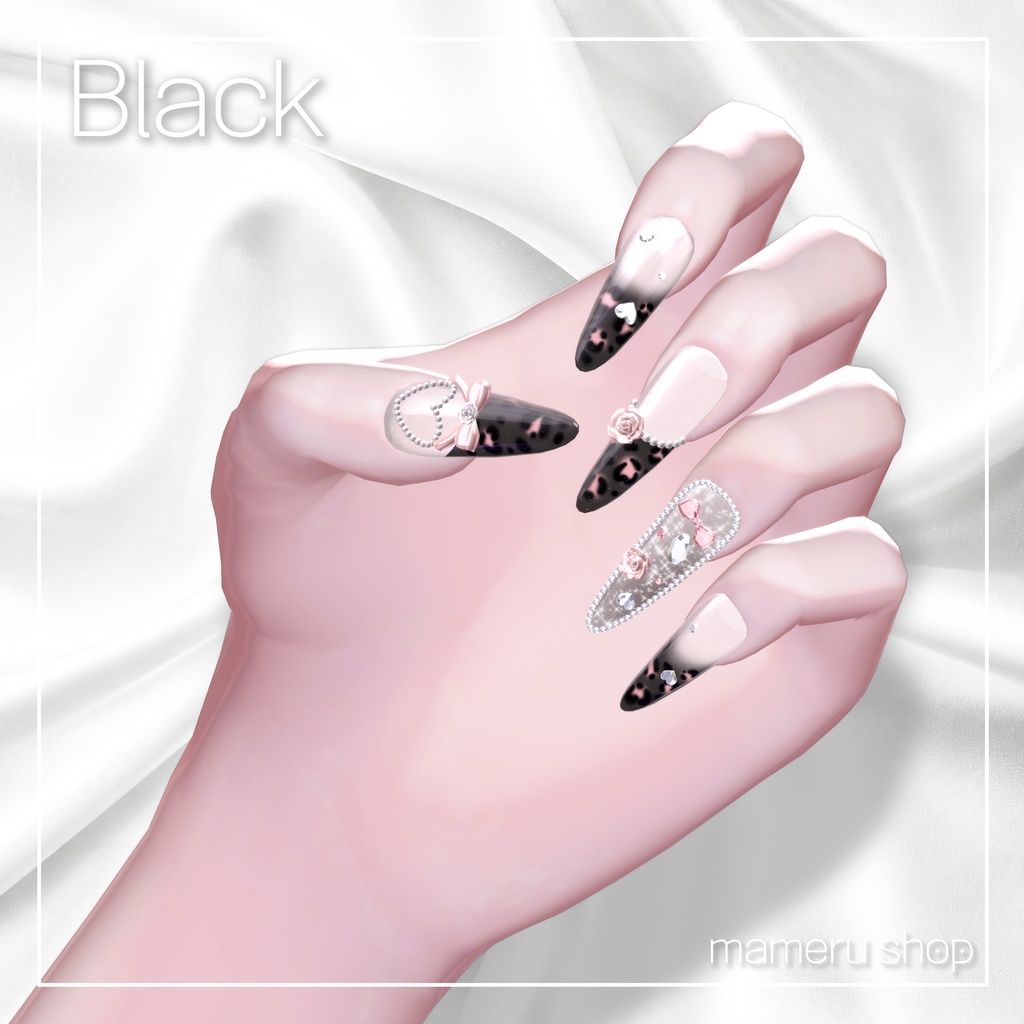 ❤️SALE❤️【10avartar】lovely gal nail🎀