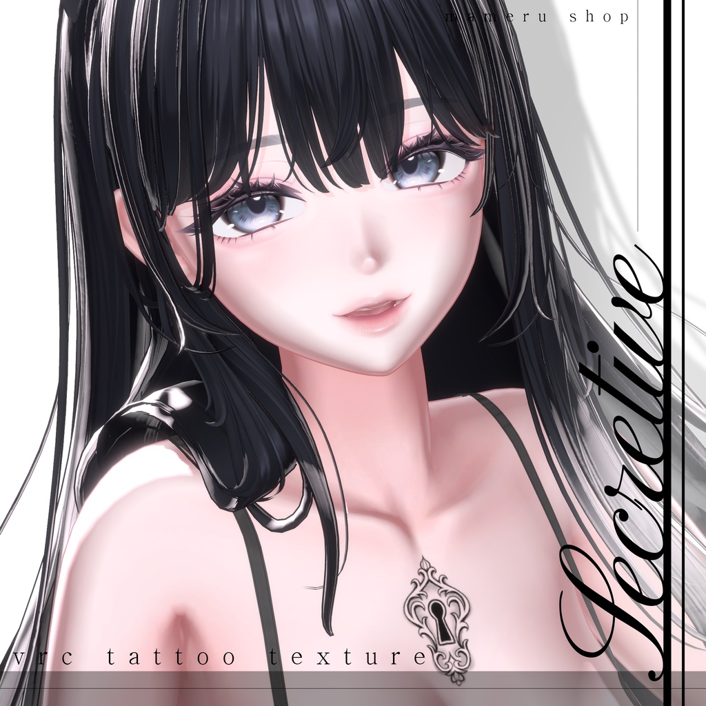 ðSALEð VRC tattoo texture ðïžsecretiveðïžã12avartarã