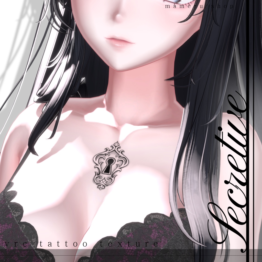 ðSALEð VRC tattoo texture ðïžsecretiveðïžã12avartarã