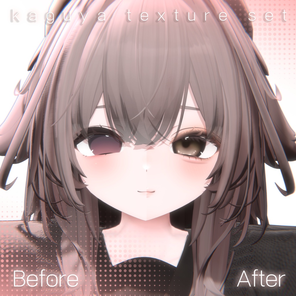 💖SALE💖kaguya peach make up&eyes🦊