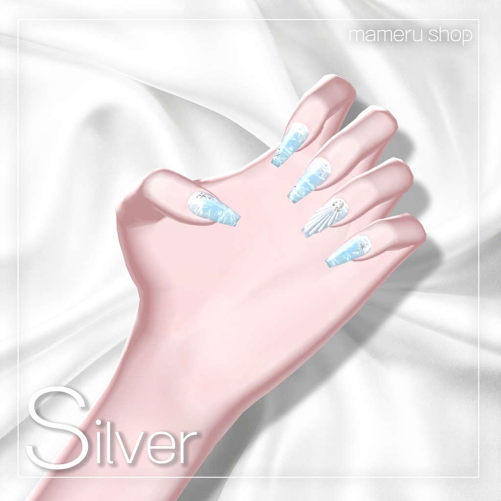 ❤️𝑺𝑨𝑳𝑬❤️【13avatar】動く!Summer nail🌊