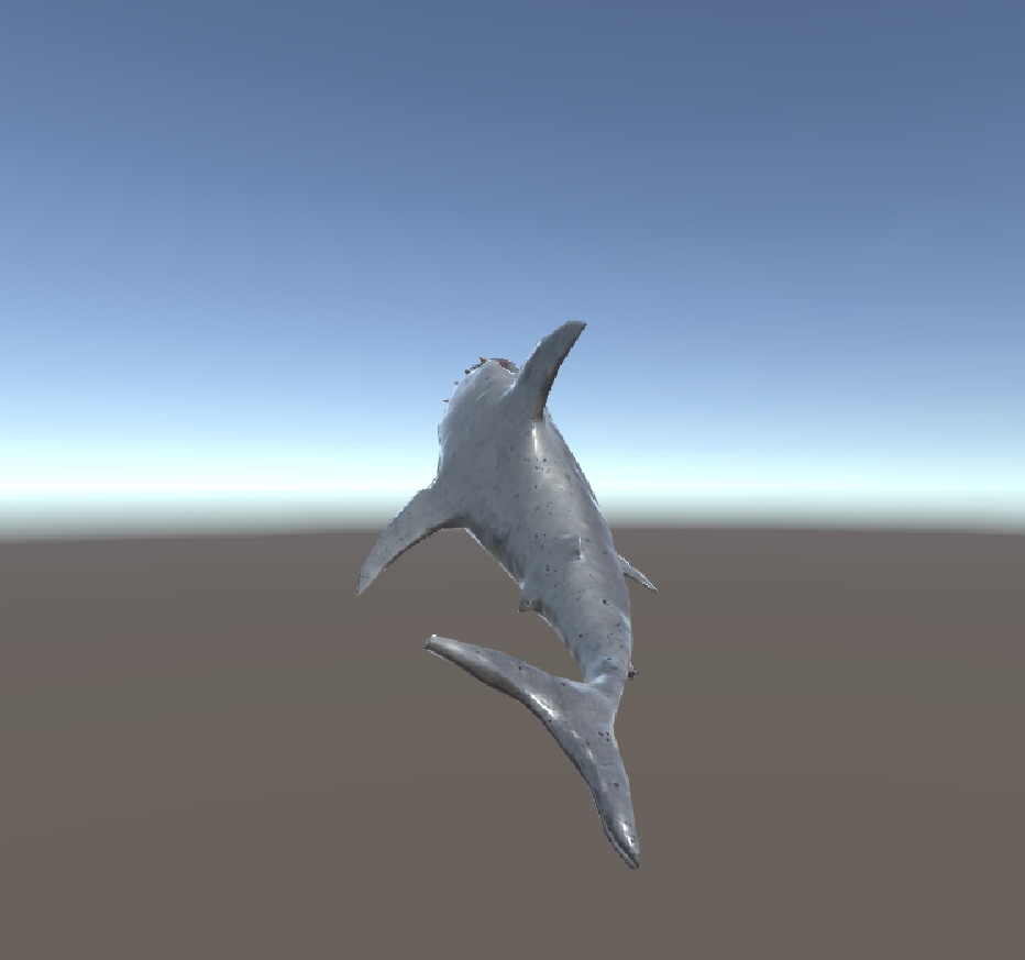 サメ 3D unityパッケージ