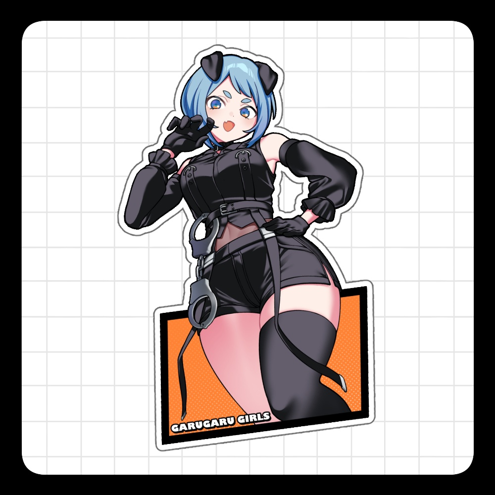 ステッカー『警察犬』