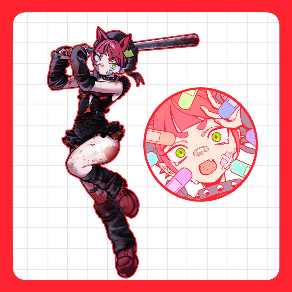 ステッカーセット『負け犬』