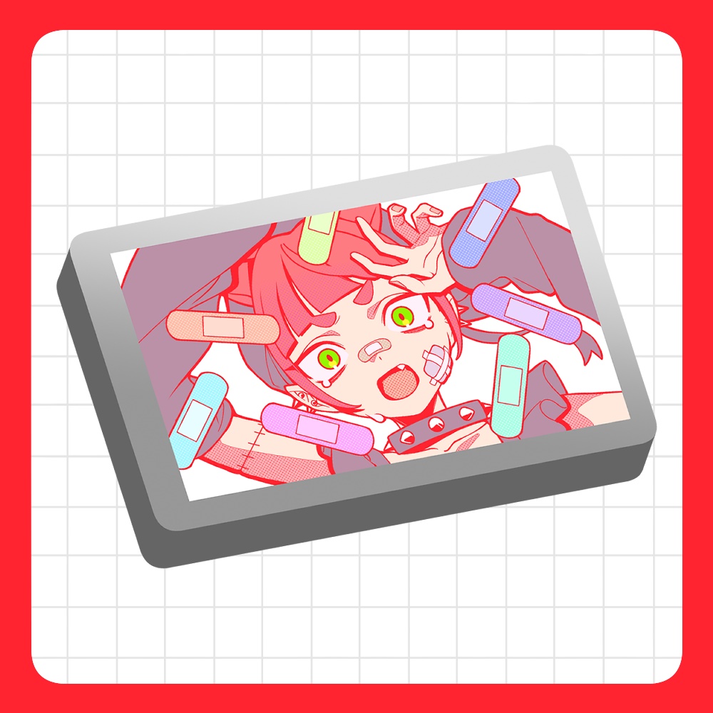 ピルケース『負け犬』