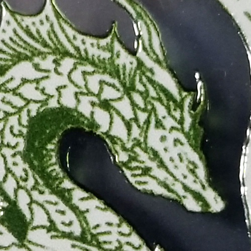 アクリルキーホルダー竜旗[阿吽A]