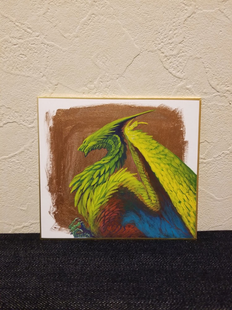 原画イラスト：寸松庵色紙③