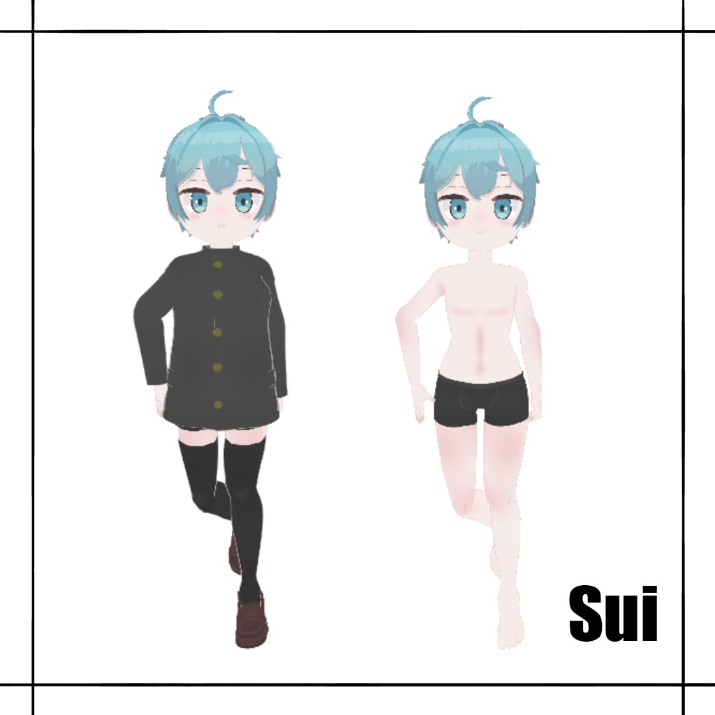 【オリジナル3Dモデル】-Sui-