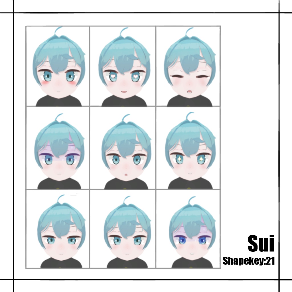 【オリジナル3Dモデル】-Sui-