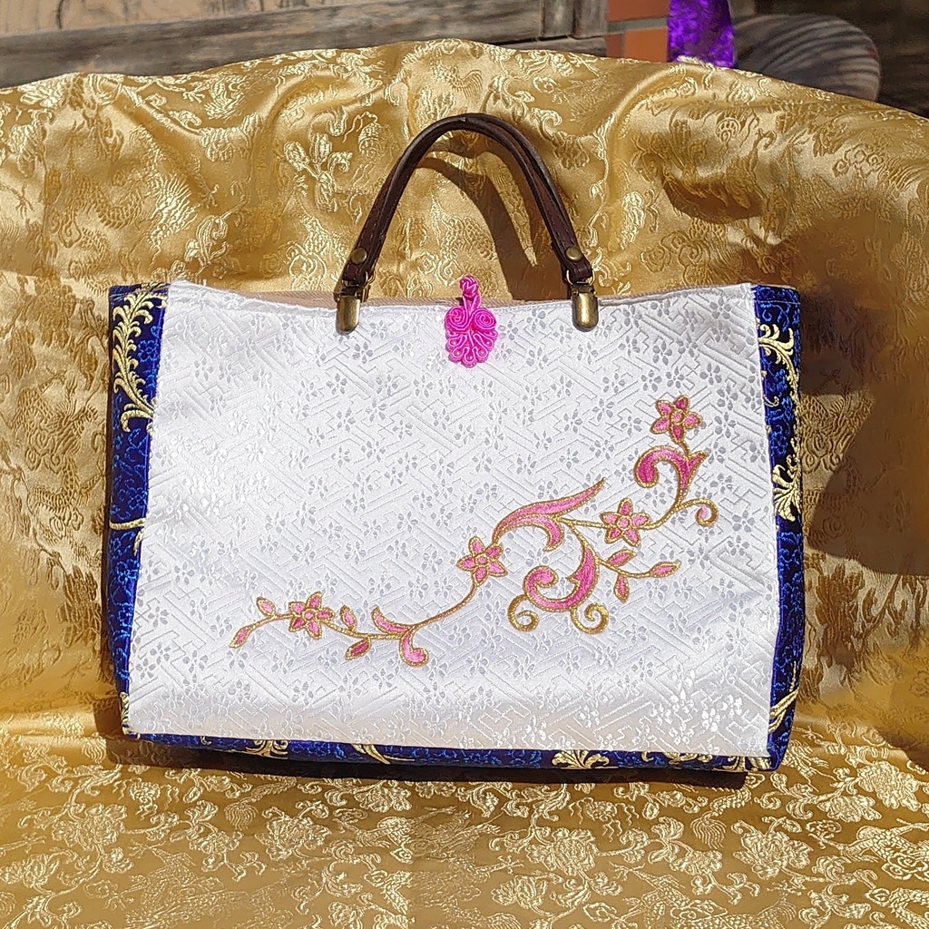 💮マチ付き布バッグ