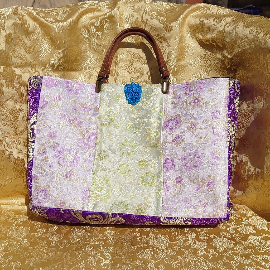 💮マチ付き布バッグ